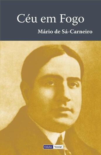 Couverture du livre « Céu em Fogo » de Mario De Sa-Carneiro aux éditions Edicoes Vercial