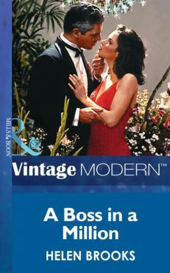 Couverture du livre « A Boss in a Million (Mills & Boon Modern) (9 to 5 - Book 9) » de Helen Brooks aux éditions Mills & Boon Series
