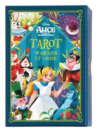 Couverture du livre « Alice au Pays des Merveilles ; coffret tarot » de Minerva Siegel aux éditions Hachette Heroes
