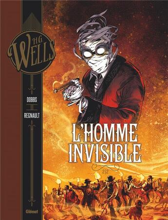 Couverture du livre « L'homme invisible Tome 2 » de Christophe Regnault et Arancia Studio et Dobbs aux éditions Glenat