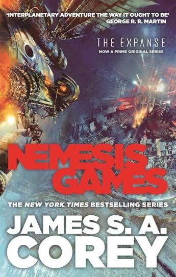 Couverture du livre « The expanse t.5 : Nemesis Games » de James S. A. Corey aux éditions Orbit Uk