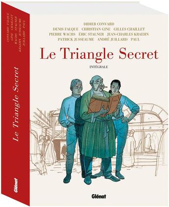 Couverture du livre « Le triangle secret : Intégrale Tomes 1 à 7 » de Didier Convard et Christian Gine et Denis Falque et Collectif aux éditions Glenat