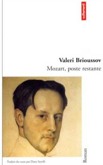 Couverture du livre « Mozart Poste Restante » de Brioussov/Valeri aux éditions Autrement