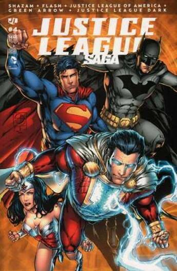 Couverture du livre « Justice League saga n.4 » de Gary Frank et Geoff Johns aux éditions Urban Comics Press