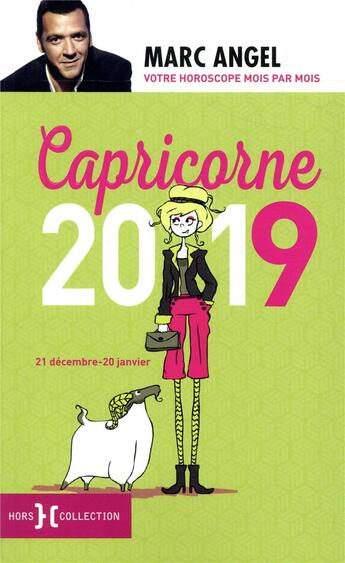 Couverture du livre « Capricorne (édition 2019) » de Marc Angel aux éditions Hors Collection