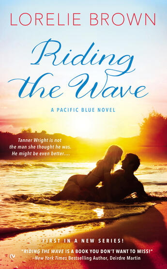 Couverture du livre « Riding the Wave » de Brown Lorelie aux éditions Penguin Group Us