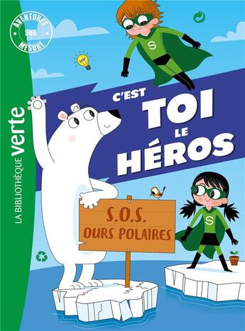 Couverture du livre « S.O.S. ours polaires ! » de Patrick Morize et Theo Duval aux éditions Hachette Jeunesse