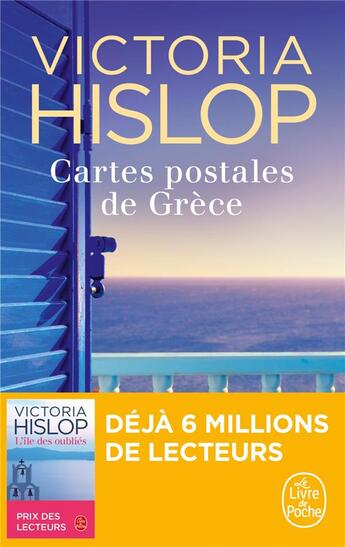 Couverture du livre « Cartes postales de Grèce » de Victoria Hislop aux éditions Le Livre De Poche