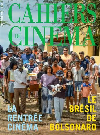 Couverture du livre « Cahiers du cinema n 758 le bresil de bolsonaro - septembre 2019 » de  aux éditions Revue Cahiers Du Cinema