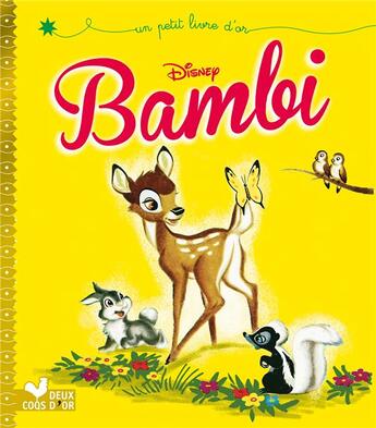 Couverture du livre « Bambi » de  aux éditions Deux Coqs D'or