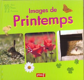 Couverture du livre « Images de printemps » de Michel De La Cruz aux éditions Pemf