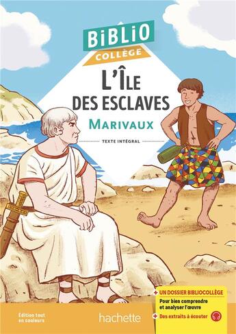 Couverture du livre « BiblioCollège L'Ile des esclaves (Marivaux) » de Marivaux/Duphot aux éditions Hachette Education