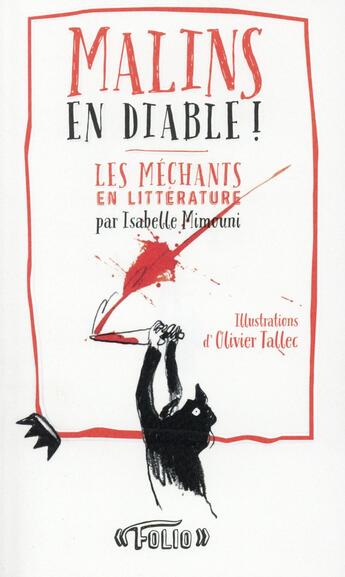 Couverture du livre « Malins en diable! les méchants en littérature » de Isabelle Mimouni aux éditions Folio
