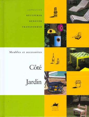 Couverture du livre « Côté jardin » de Colette Gouvion aux éditions Rouergue