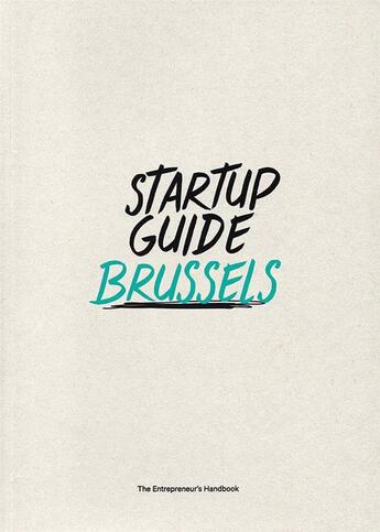 Couverture du livre « Startup guide Brussels » de  aux éditions Dgv