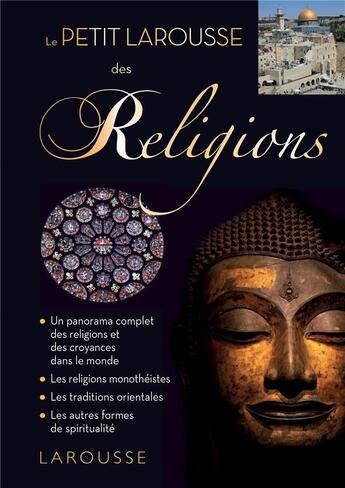 Couverture du livre « Le petit Larousse des religions » de Henri Tincq aux éditions Larousse