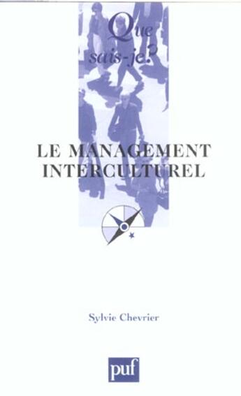 Couverture du livre « Le management interculturel qsj 2535 » de Sylvie Chevrier aux éditions Que Sais-je ?