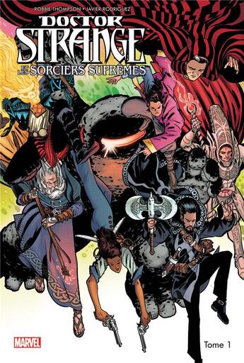 Couverture du livre « Doctor Strange et les sorciers suprêmes t.1 » de Javier Rodriguez et Robbie Thompson aux éditions Panini
