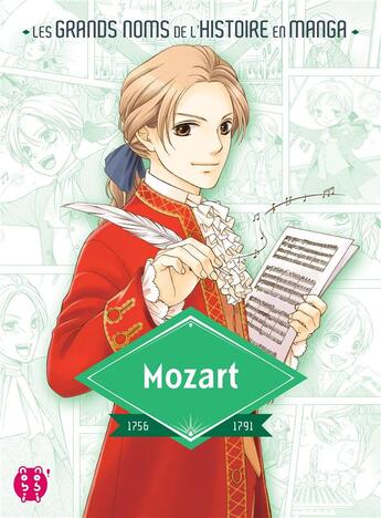 Couverture du livre « Mozart » de Natsuko Wada et Mari Asabuki aux éditions Nobi Nobi