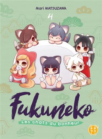 Couverture du livre « Fukuneko, les chats du bonheur Tome 4 » de Mari Matsuzawa aux éditions Nobi Nobi