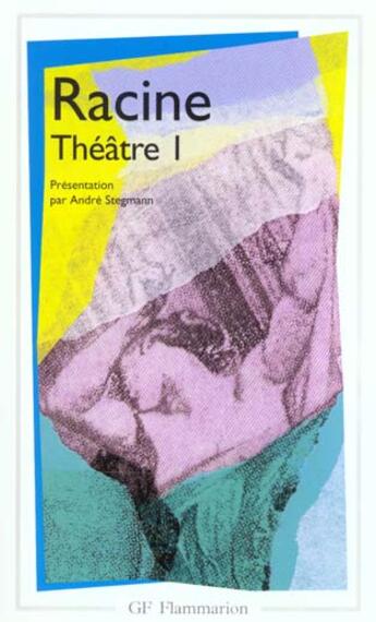 Couverture du livre « Theatre - vol01 » de Jean Racine aux éditions Flammarion