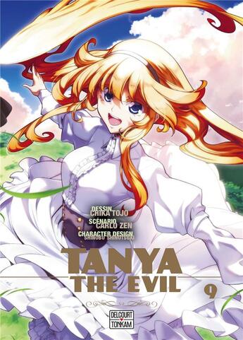 Couverture du livre « Tanya the evil Tome 9 » de Carlo Zen et Chika Tojo et Shinobu Shinotsuki aux éditions Delcourt