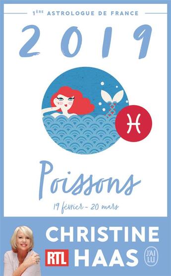 Couverture du livre « Poissons ; 19 février, 20 mars (édition 2019) » de Christine Haas aux éditions J'ai Lu
