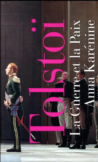 Couverture du livre « La guerre et la paix ; Anna Karénine ; résurrection » de Leon Tolstoi aux éditions Gallimard