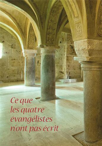 Couverture du livre « Ce que les quatre Evangelistes n'ont pas écrit » de Emilio Pisani aux éditions Valtortiano