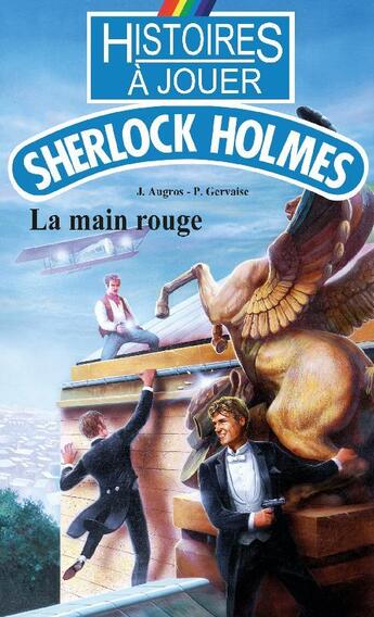 Couverture du livre « Histoires à Jouer - Sherlock Holmes t.3 ; la main rouge » de Joel Augros et Patrick Gervaise aux éditions Posidonia Litteratures