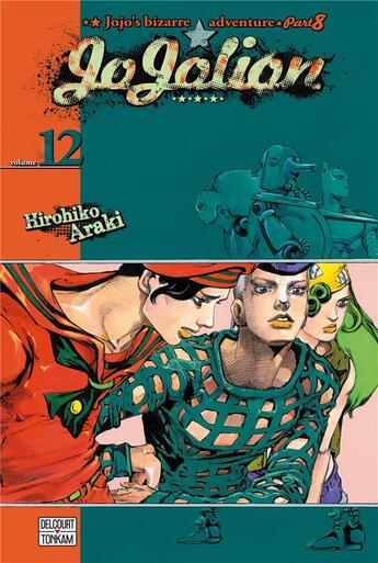 Couverture du livre « Jojo's bizarre adventure - saison 8 ; Jojolion Tome 12 » de Hirohiko Araki aux éditions Delcourt
