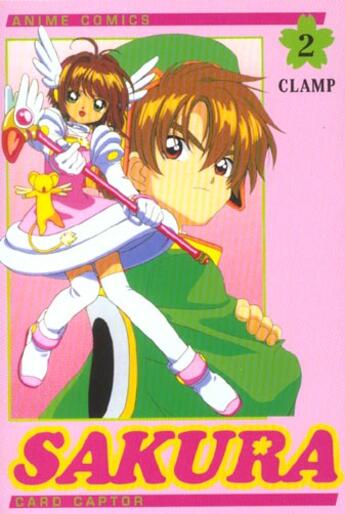 Couverture du livre « Card captor Sakura - anime comics T.2 » de Clamp aux éditions Pika