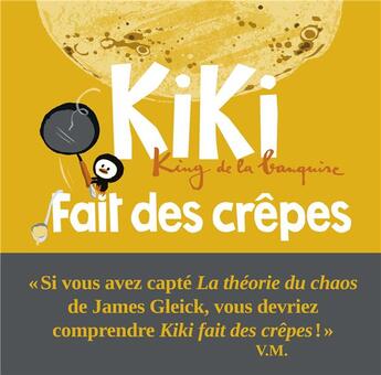 Couverture du livre « Kiki fait des crêpes » de Vincent Malone et Jean-Louis Cornalba aux éditions Seuil Jeunesse