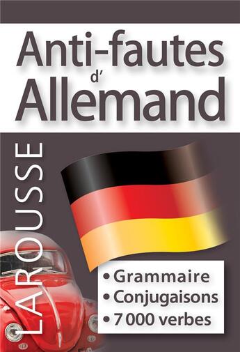 Couverture du livre « Anti-fautes d'allemand » de  aux éditions Larousse
