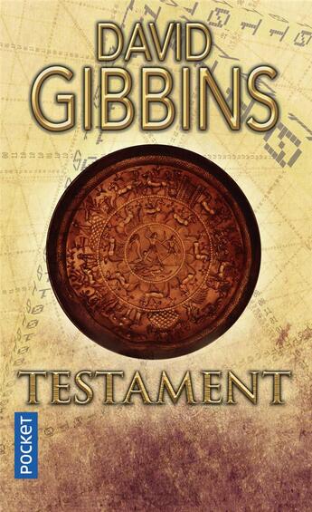 Couverture du livre « Testament » de David Gibbins aux éditions Pocket
