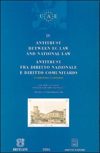Couverture du livre « Antitrust between EC law and national law t.4 » de  aux éditions Bruylant