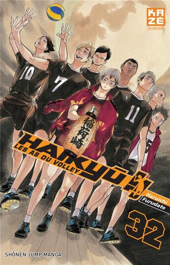 Couverture du livre « Haikyu !! les as du volley Tome 32 » de Haruichi Furudate aux éditions Crunchyroll