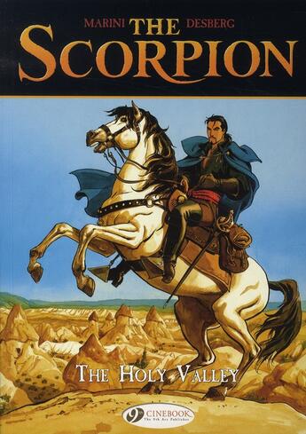 Couverture du livre « The scorpion t.3 ; the holy valley » de Stephen Desberg et Enrico Marini aux éditions Cinebook