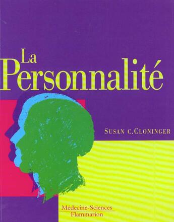 Couverture du livre « La personnalite » de Cloninger Susan C. aux éditions Lavoisier Medecine Sciences