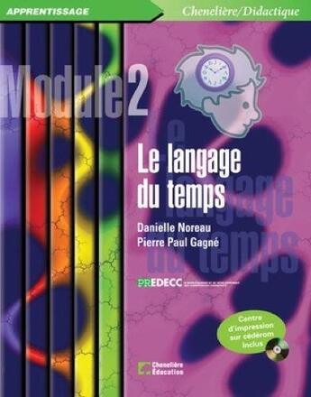Couverture du livre « LANGAGE DU TEMPS » de Gagne Pierre Paul aux éditions Cheneliere Mcgraw-hill