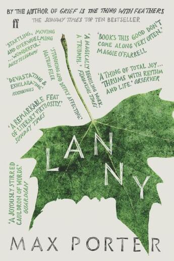 Couverture du livre « LANNY - BOOKER PRIZE LONGLIST 2019 » de Max Porter aux éditions Faber Et Faber