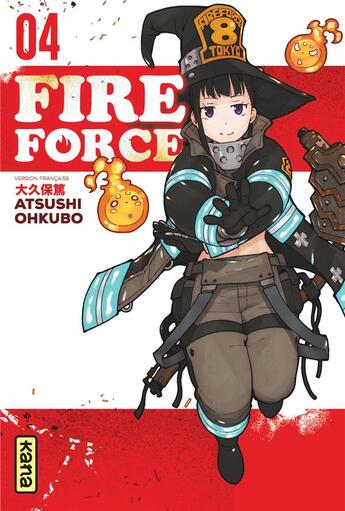 Couverture du livre « Fire force Tome 4 » de Atsushi Ohkubo aux éditions Kana