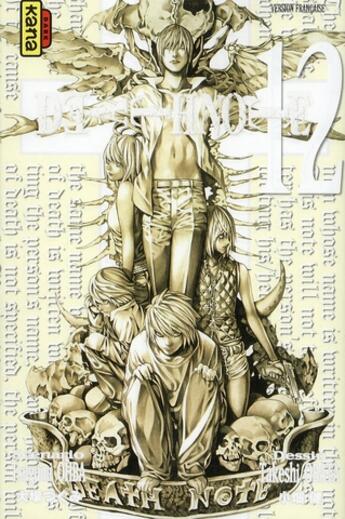 Couverture du livre « Death note Tome 12 » de Takeshi Obata et Tsugumi Ohba aux éditions Kana