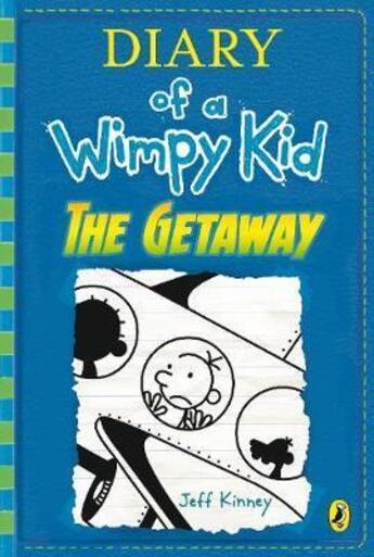 Couverture du livre « Diary of a wimpy kid Tome 12 ; the getaway » de Jeff Kinney aux éditions Children Pbs