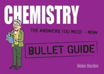 Couverture du livre « Chemistry: Bullet Guides » de Harden Helen aux éditions Hodder Education Digital