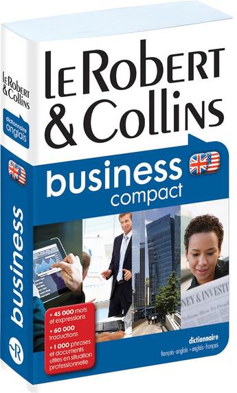 Couverture du livre « Dictionnaire Le Robert & Collins Business compact français-anglais / anglais-français » de  aux éditions Le Robert