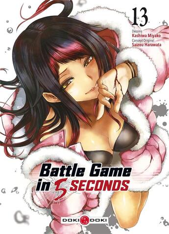 Couverture du livre « Battle game in 5 seconds Tome 13 » de Kashiwa Miyako et Saizo Harawata aux éditions Bamboo