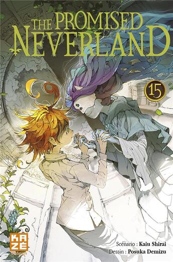 Couverture du livre « The promised Neverland Tome 15 » de Posuka Demizu et Kaiu Shirai aux éditions Crunchyroll