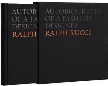 Couverture du livre « Autobiography of a fashion designer: ralph rucci » de Rucci aux éditions Acc Art Books