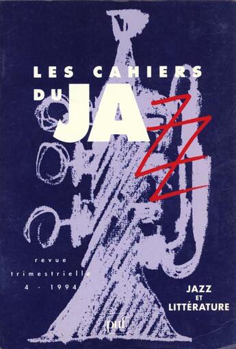 Couverture du livre « Cahiers du jazz n.4 1994 » de  aux éditions Puf